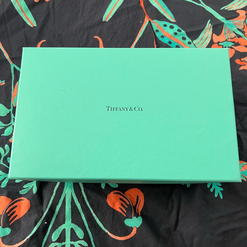 Tiffany empty shoe storage box